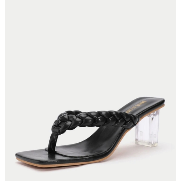 💋3 for $20💋 Braided Strap Square Toe Sandals - Picture 4 of 10